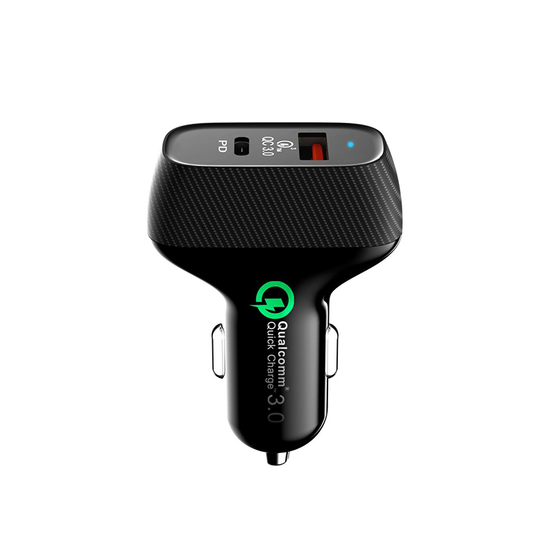 36W USBC PD Car Charger With QC 3.0 USB Port Buy 36W USBC PD Car